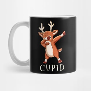 CUPID Santas Reindeers Family Matching Christmas Mug